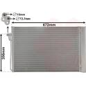 Condenser, air conditioning VAN WEZEL - 06005267