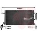Condenseur climatisation VAN WEZEL - 03005360