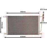 Condenseur climatisation VAN WEZEL - 06005215