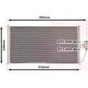 Condenseur climatisation VAN WEZEL - 06005254