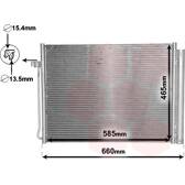 Condenseur climatisation VAN WEZEL - 06005377