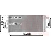 Condenseur climatisation VAN WEZEL - 06015701