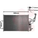 Condenseur climatisation VAN WEZEL - 27005184