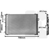 Condenseur climatisation VAN WEZEL - 30015701