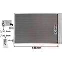 Condenseur climatisation VAN WEZEL - 30015702