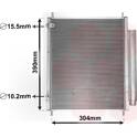 Condenseur climatisation VAN WEZEL - 32005244