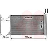 Condenseur climatisation VAN WEZEL - 37005478