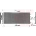 Condenseur climatisation VAN WEZEL - 37015701