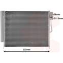 Condenseur climatisation VAN WEZEL - 37015706