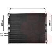 Condenseur climatisation VAN WEZEL - 53005278