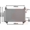 Condenseur climatisation VAN WEZEL - 53005407