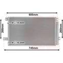 Condenseur climatisation VAN WEZEL - 53005409