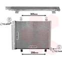 Condenseur climatisation VAN WEZEL - 58005327