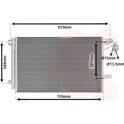 Condenseur climatisation VAN WEZEL - 58005328