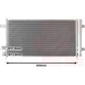 Condenseur climatisation VAN WEZEL - 58015707