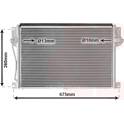 Condenseur climatisation VAN WEZEL - 59005077
