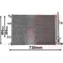Condenseur climatisation VAN WEZEL - 59005138