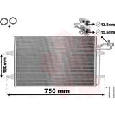Condenseur climatisation VAN WEZEL - 59005149