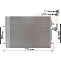 Condenseur climatisation VAN WEZEL - 59005161