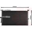 Condenseur climatisation VAN WEZEL - 77005032