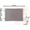 Condensator, airconditioning VAN WEZEL - 03005173