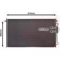 Condensator, airconditioning VAN WEZEL - 07005075