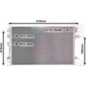 Condensator, airconditioning VAN WEZEL - 07005088