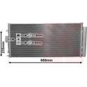 Condensator, airconditioning VAN WEZEL - 17005386