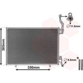 Condensor, airconditioning VAN WEZEL - 18005444