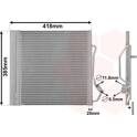 Condensor, airconditioning VAN WEZEL - 29005010