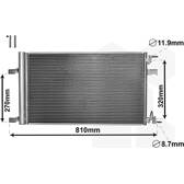 Condensor, airconditioning VAN WEZEL - 37005499