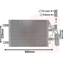 Condensator, airconditioning VAN WEZEL - 37015394