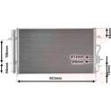 Condensor, airconditioning VAN WEZEL - 37015710