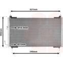 Condensator, airconditioning VAN WEZEL - 40005192