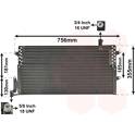 Condensator, airconditioning VAN WEZEL - 58005161