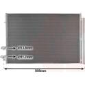 Condensor, airconditioning VAN WEZEL - 58015710