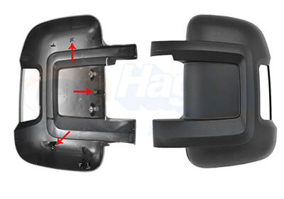 Housing, exterior mirror