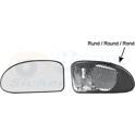 Cristal de espejo, retrovisor exterior VAN WEZEL - 1858861
