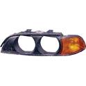 Cristal, faro principal VAN WEZEL - 0639977
