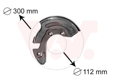 Splash Panel, brake disc