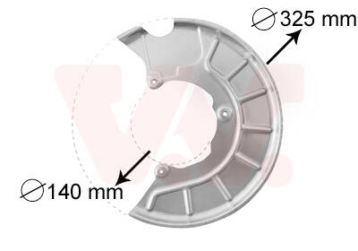 Splash Panel, brake disc