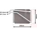 Evaporador, ar condicionado VAN WEZEL - 1800V269