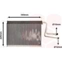 Evaporator, air conditioning VAN WEZEL - 0600V364