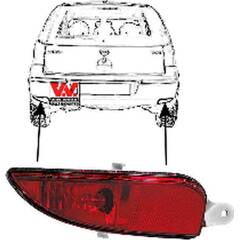 Feu antibrouillard arrière VAN WEZEL - 3779937