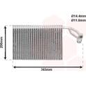 Förångare, klimatanläggning VAN WEZEL - 3000V317
