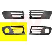 Grelha de ventilador- pára-choques VAN WEZEL - 4917594