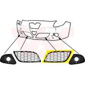 Griglia di ventilazione- Paraurti VAN WEZEL - 0113595