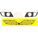 Grille de ventilation (pare-chocs) VAN WEZEL - 0159590