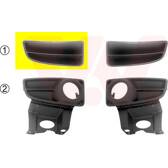 Grille de ventilation (pare-chocs) VAN WEZEL - 1709592