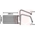 Heat Exchanger, interior heating VAN WEZEL - 53006714
